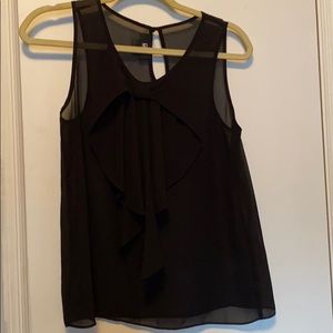 Sheer Black Tank